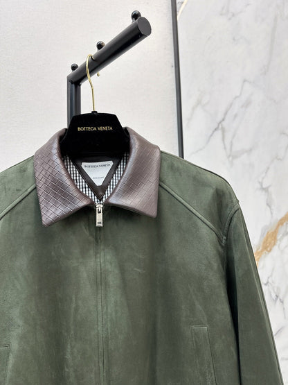 Bott NEW woven collar jacket