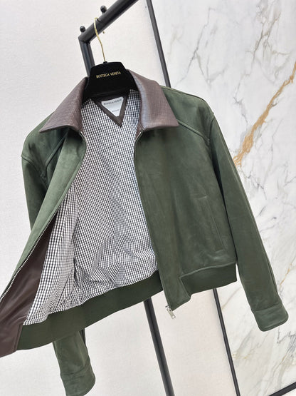 Bott NEW woven collar jacket