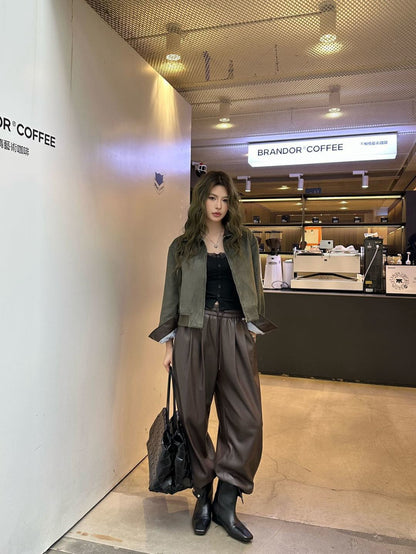 Bott NEW woven collar jacket