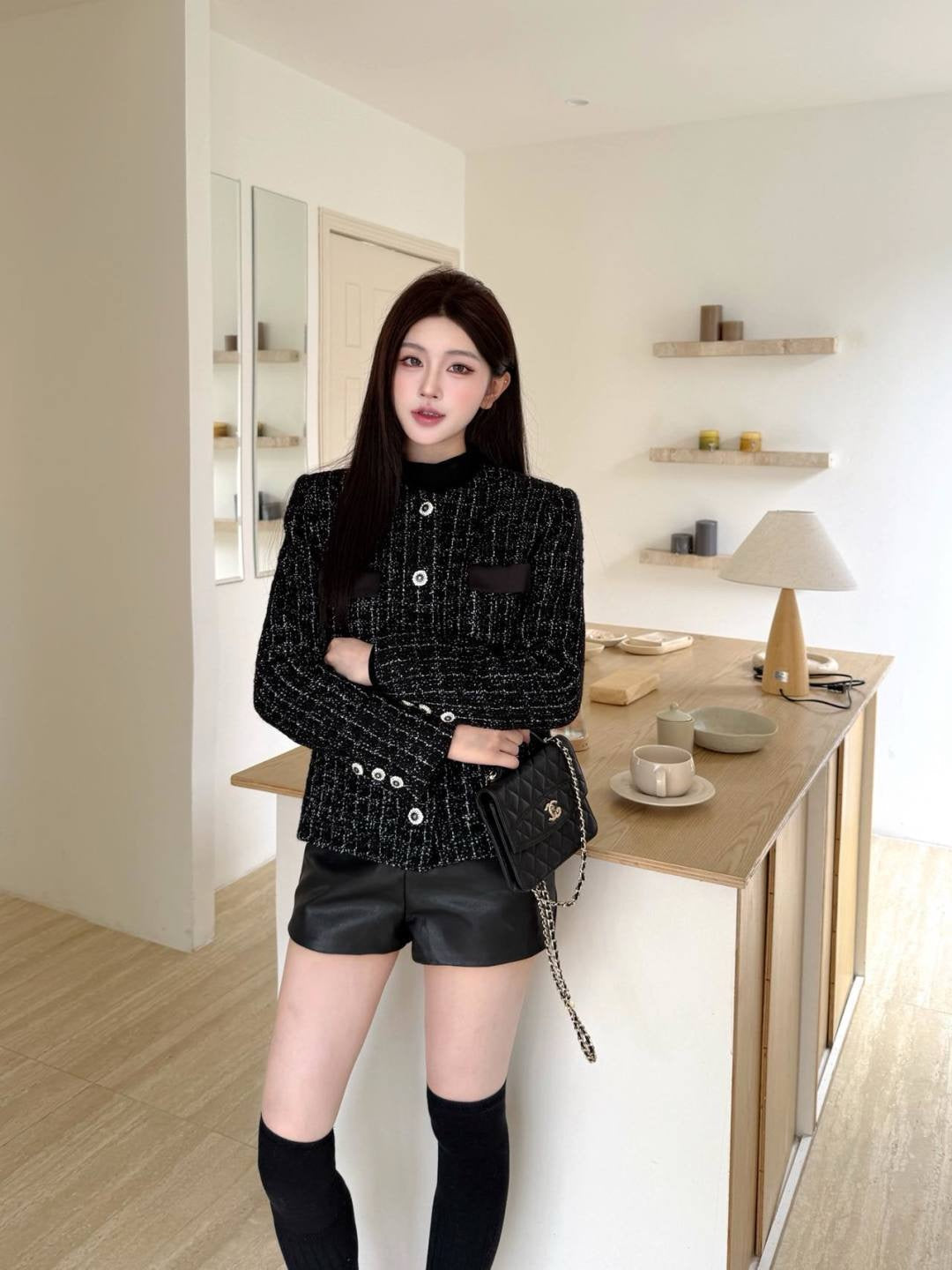 Chan NEW woven jacket