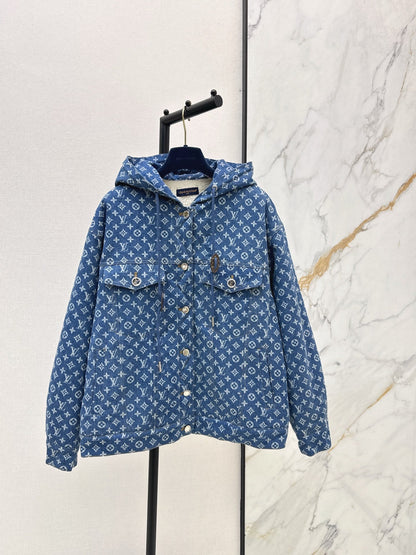 Louis NEW Hooded denim jacket