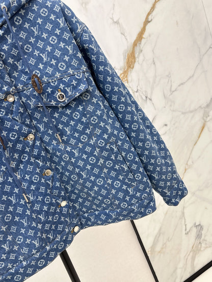 Louis NEW Hooded denim jacket