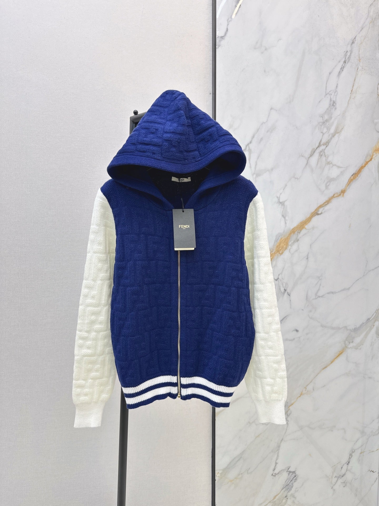 Fend NEW wool cardigan sweater