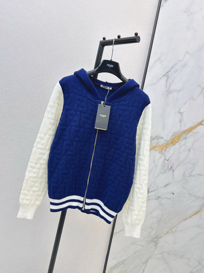 Fend NEW wool cardigan sweater