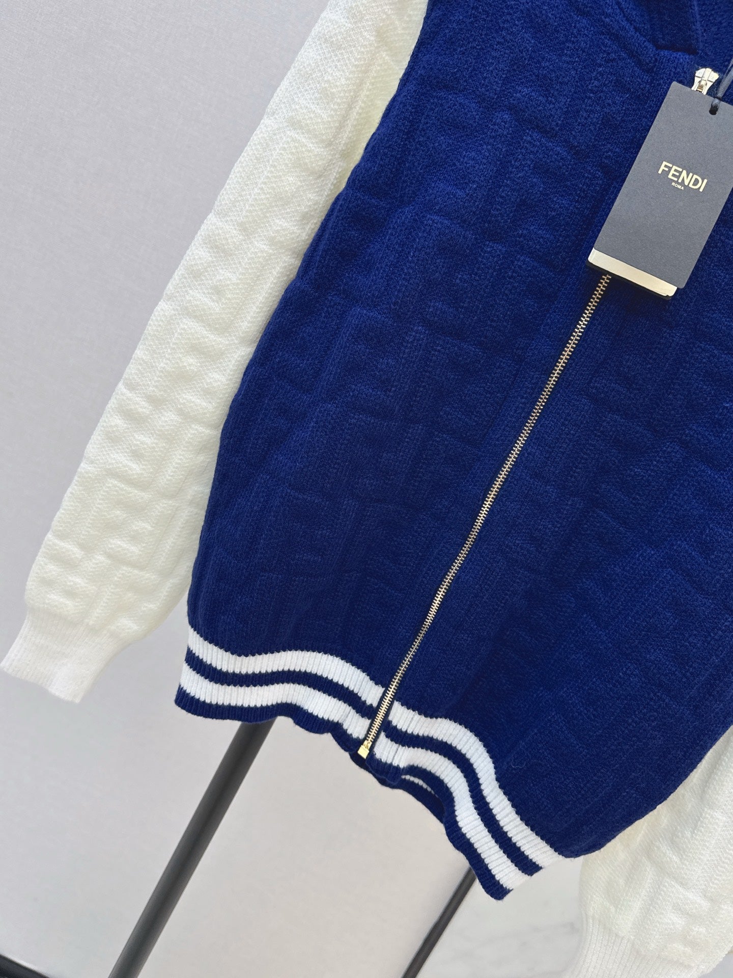 Fend NEW wool cardigan sweater