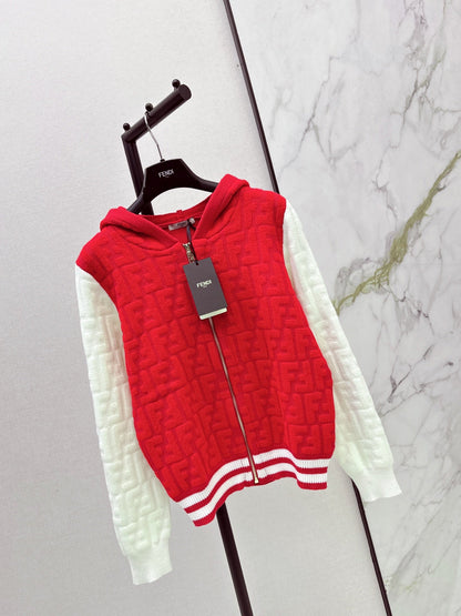 Fend NEW wool cardigan sweater