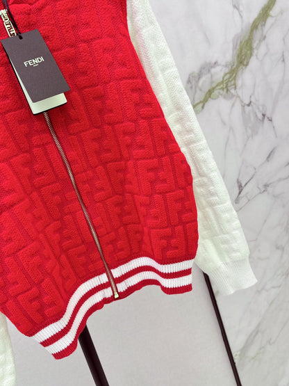 Fend NEW wool cardigan sweater