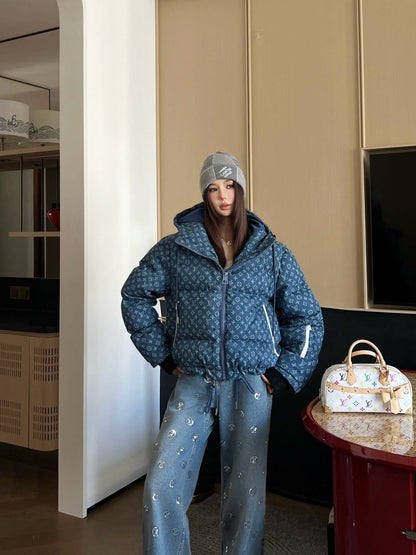 Louis NEW Denim down jacket