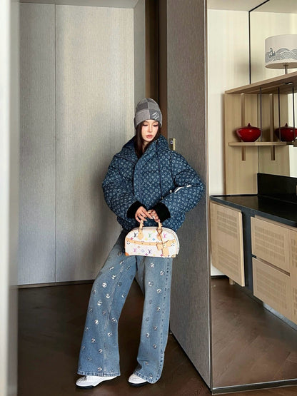 Louis NEW Denim down jacket