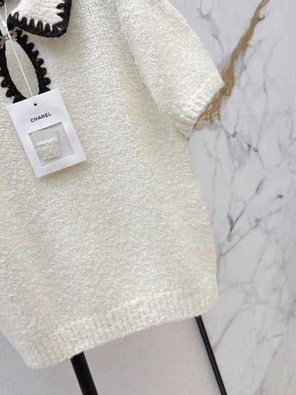 Chan NEW Bow-tie cashmere sweater