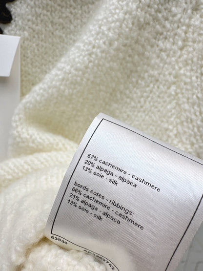 Chan NEW Bow-tie cashmere sweater