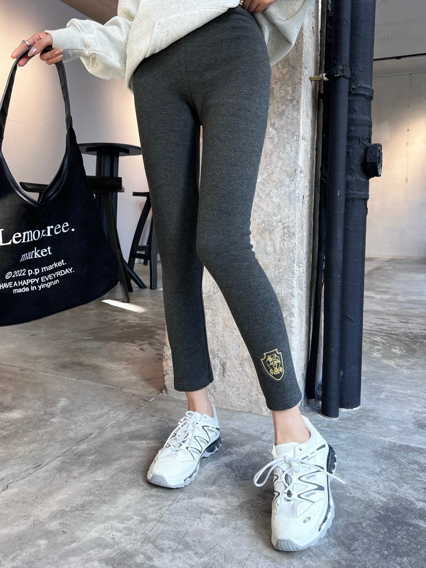 Brun NEW Fleece-lined leggings