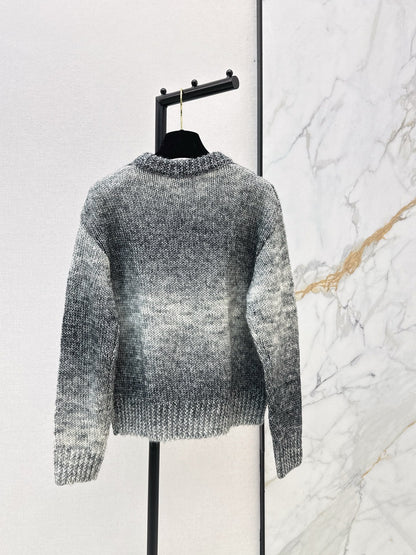 Chan NEW Gradient bow sweater