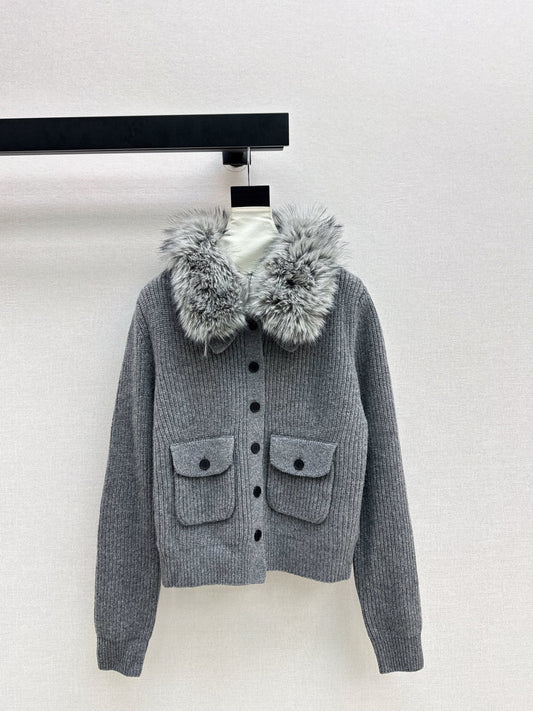 Fend NEW  wool cardigan jacket