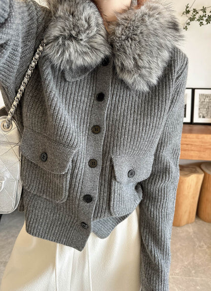 Fend NEW  wool cardigan jacket