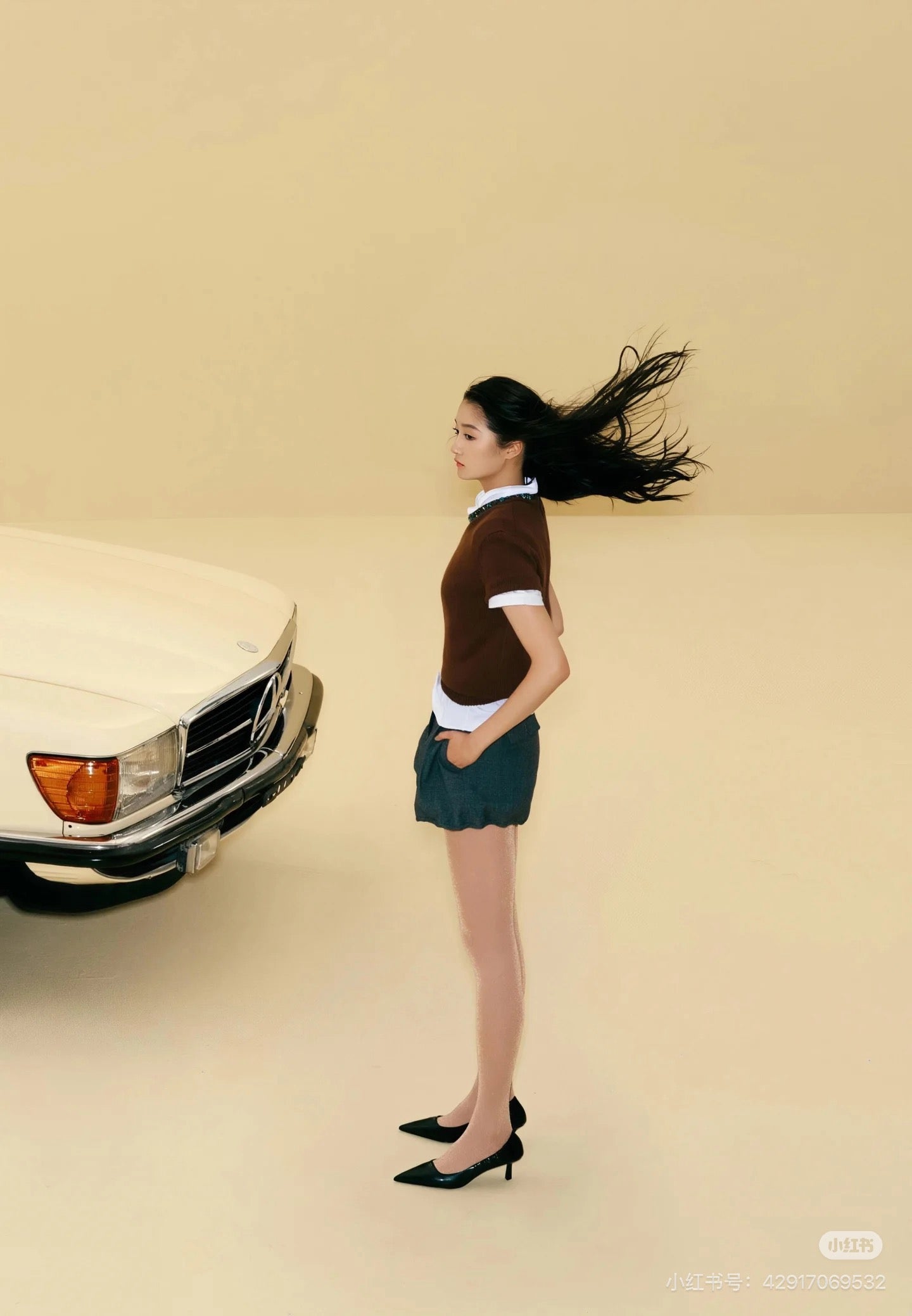 Pra NEW Cashmere short-sleeved sweater