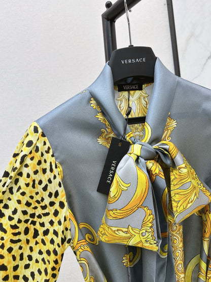 Ver NEW Printed silk dress