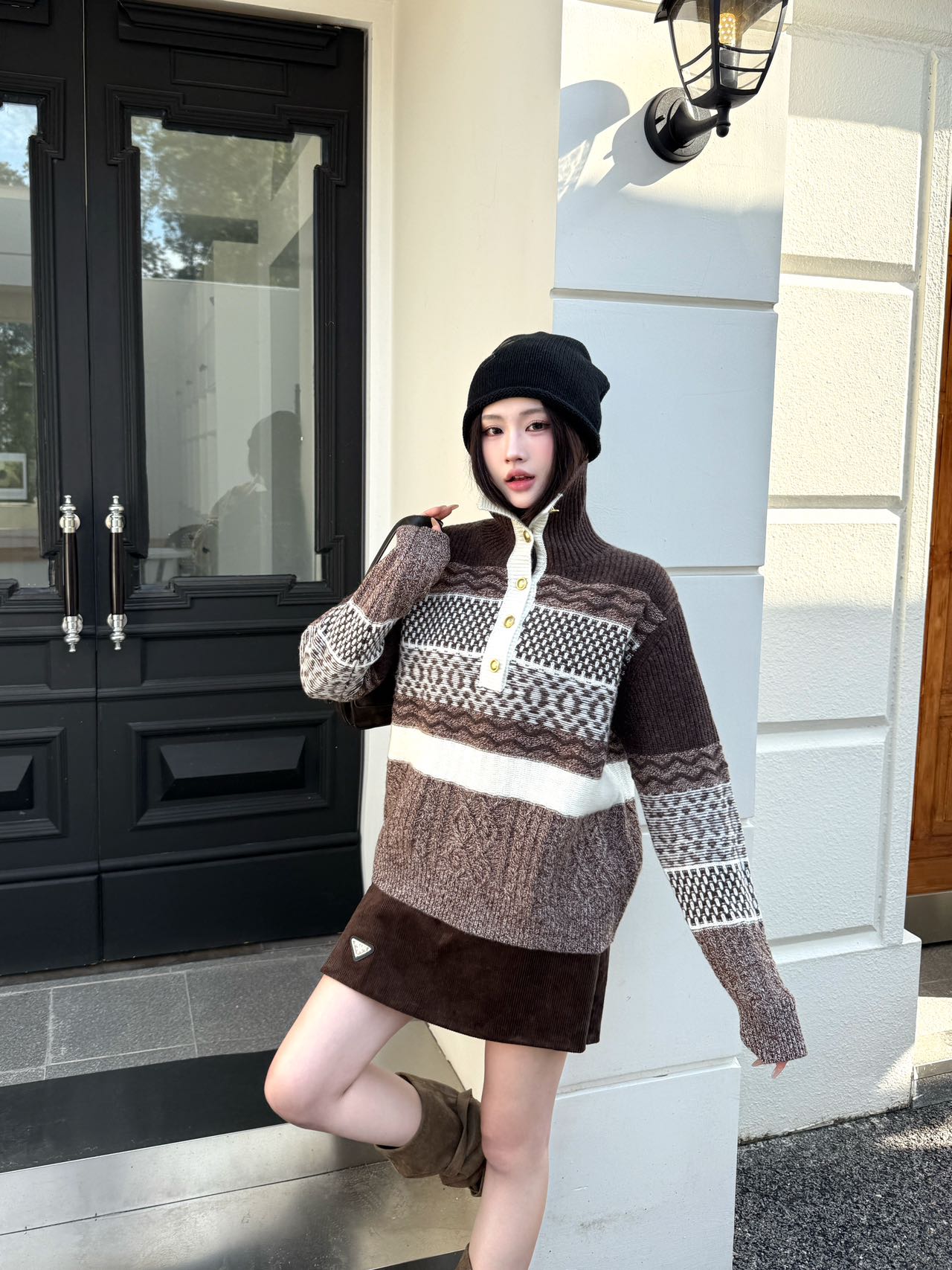 Loro NEW striped sweater