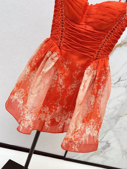 Zimm NEW Printed slip dress