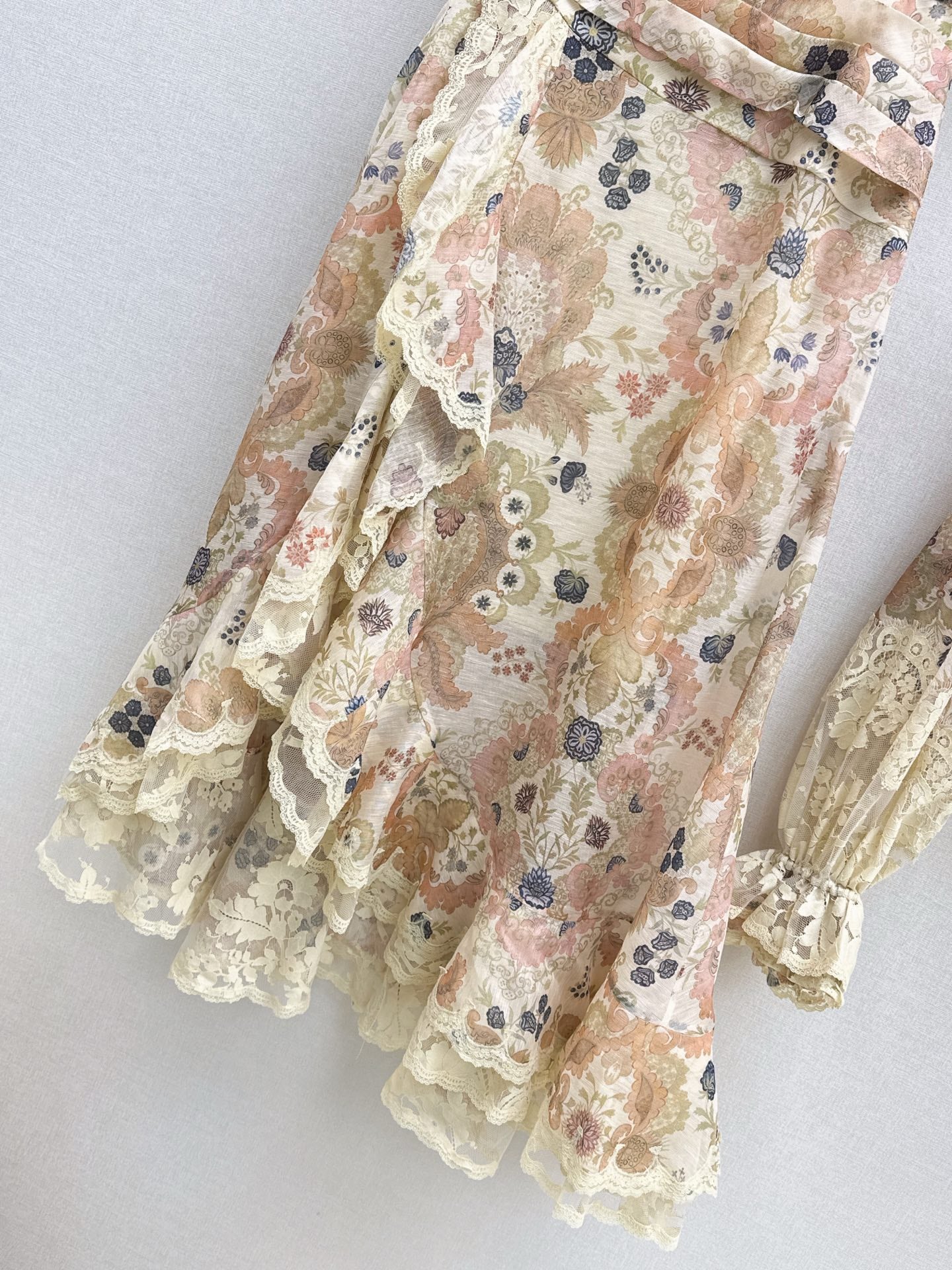 Zimm NEW Silk linen skirt