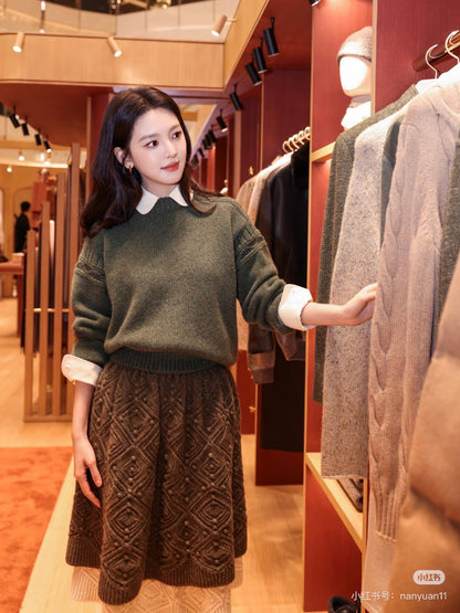 Loro NEW cashmere skirt