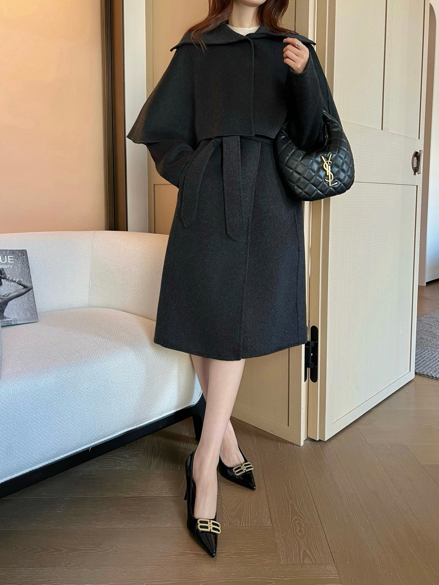 Ch1o NEW Woolen coat