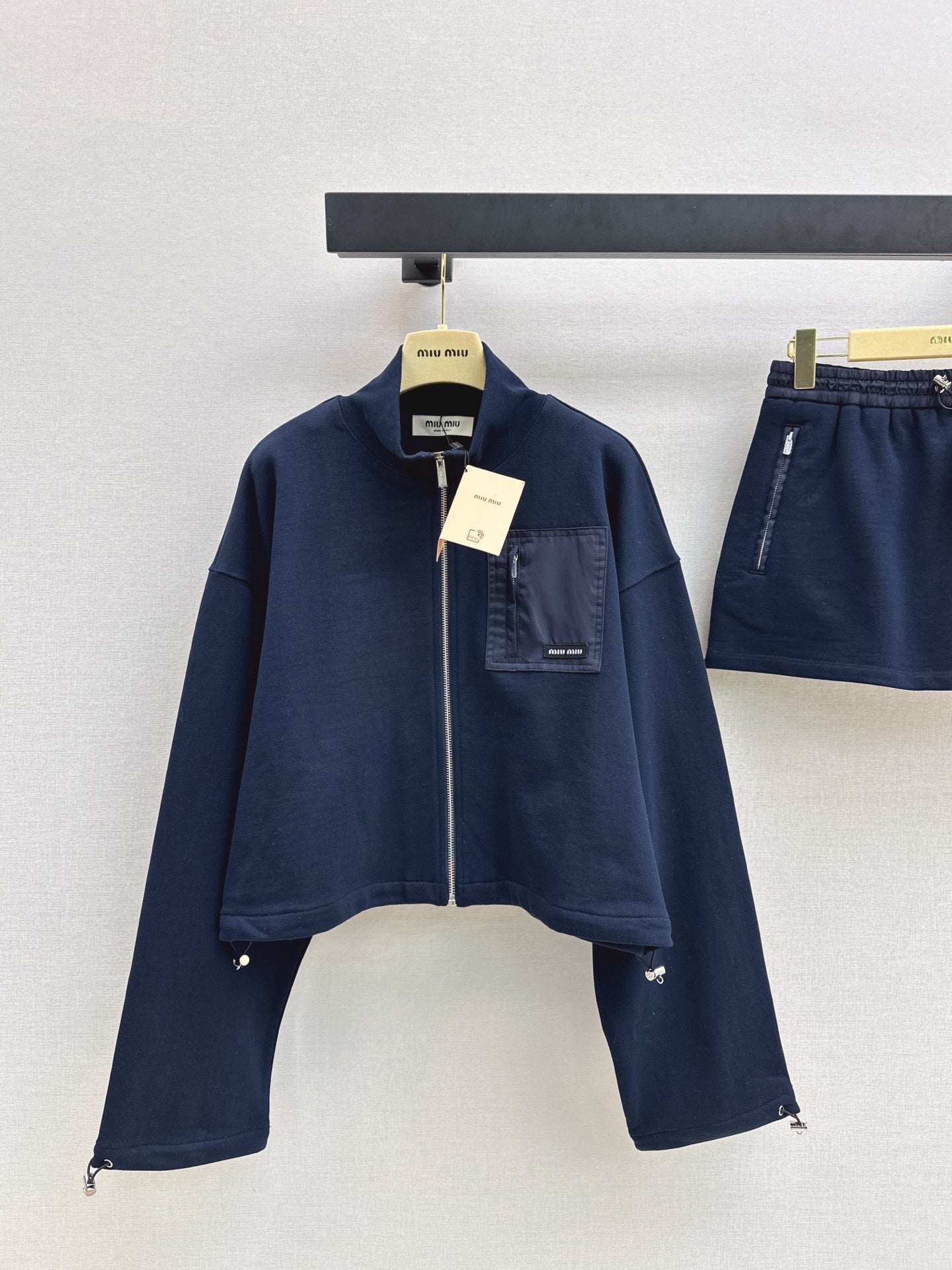 Miu NEW zipper jacket