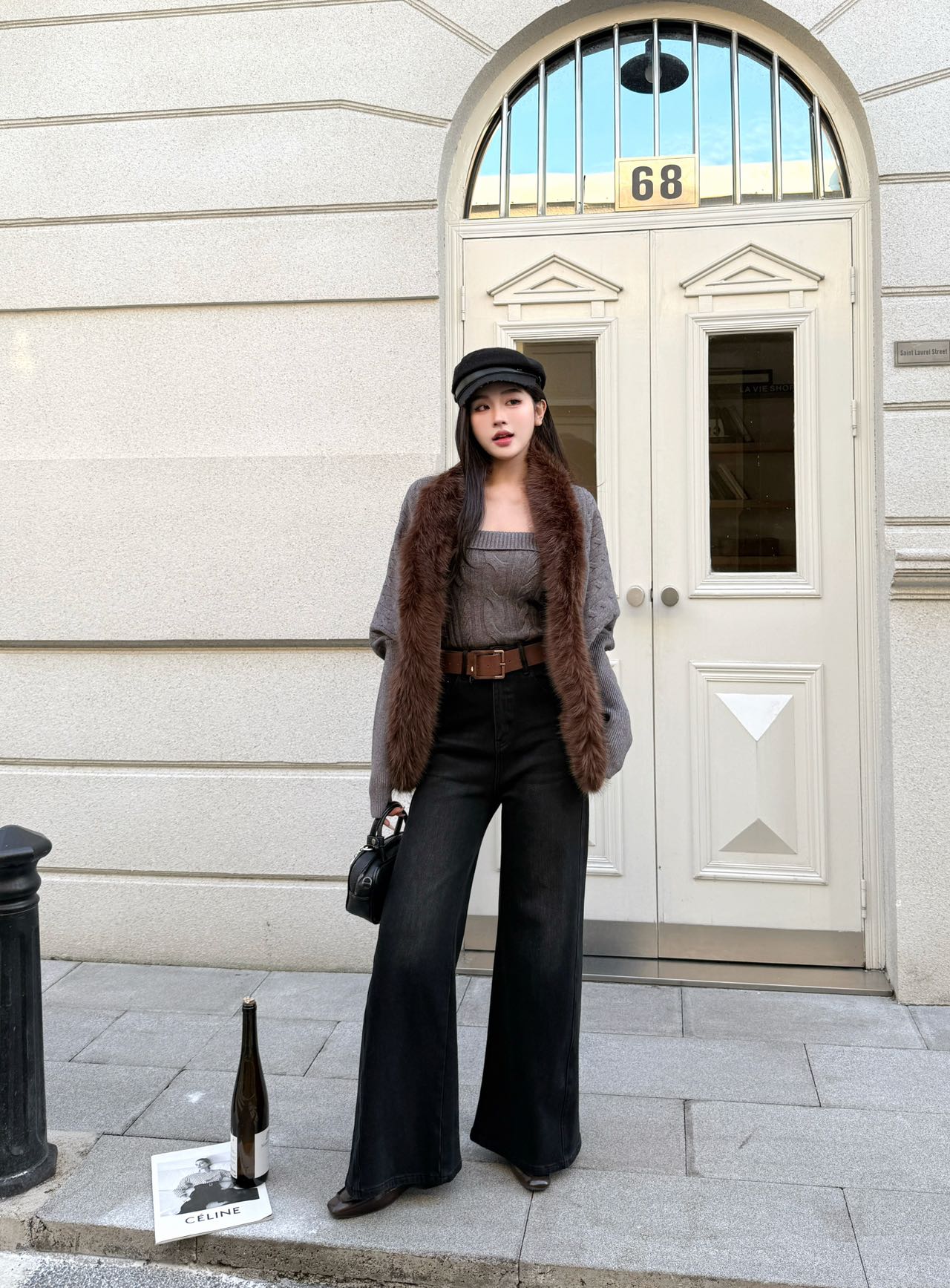 Miu NEW  knit tank top cardigan