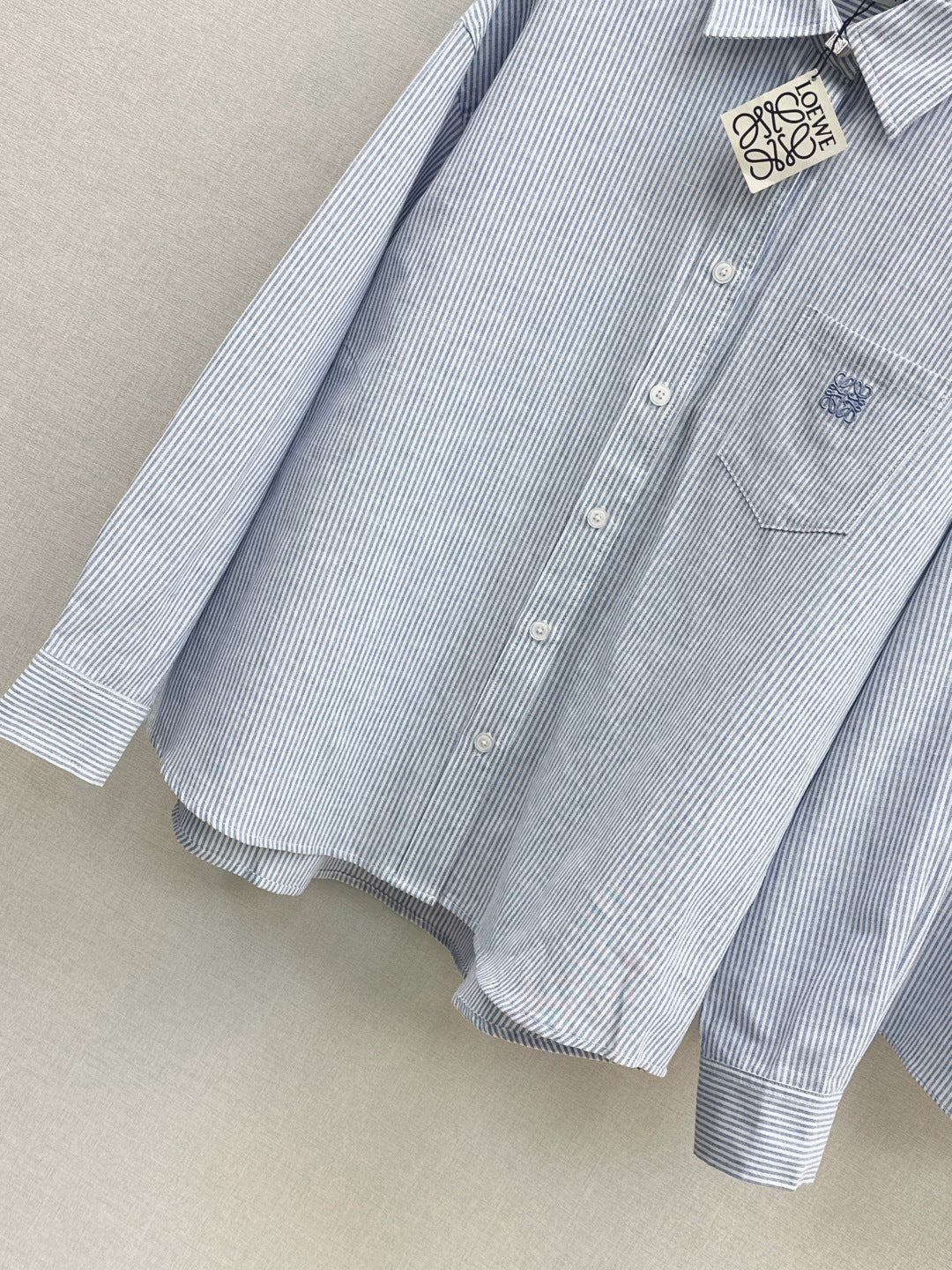 Loe NEW Striped vest  shirt set