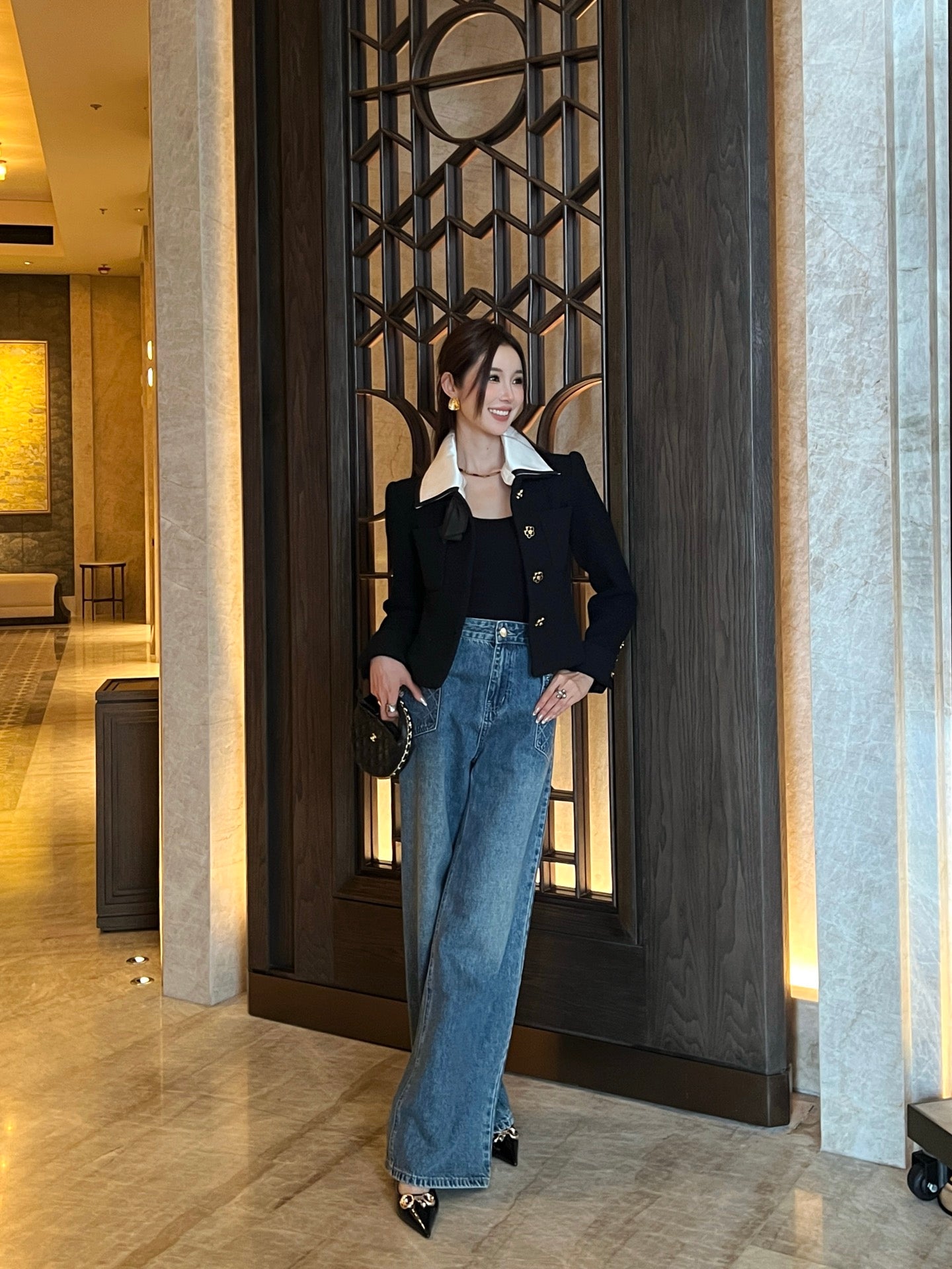 Chan NEW woven jacket