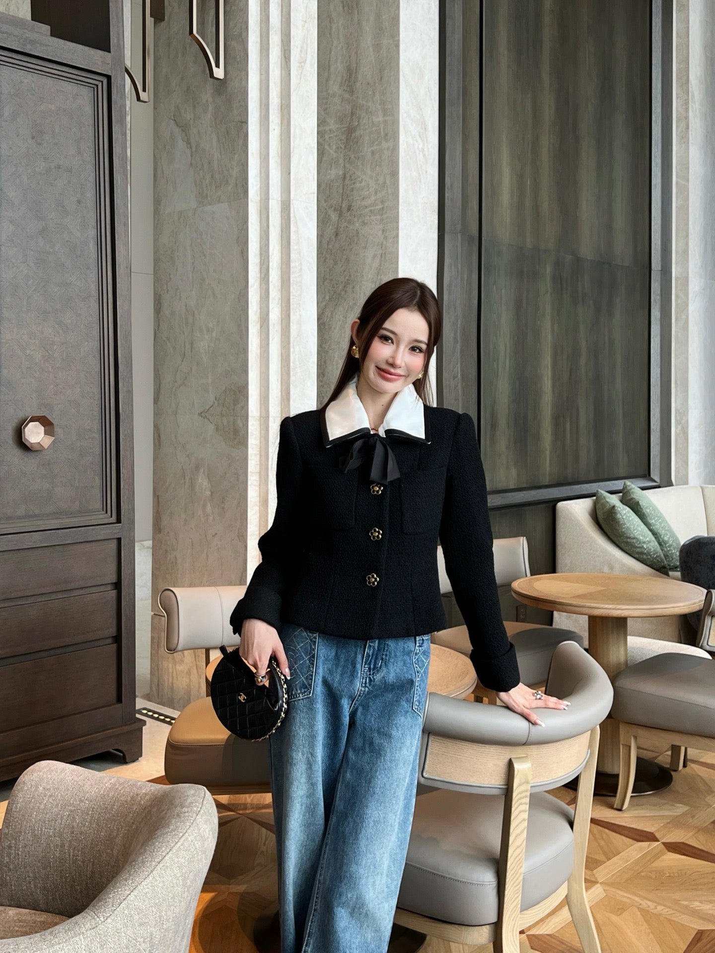 Chan NEW woven jacket