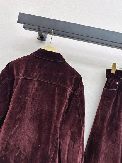 Miu NEW velvet jacket