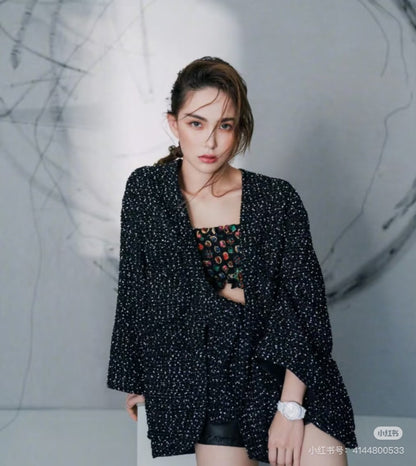 Chan NEW woven jacket