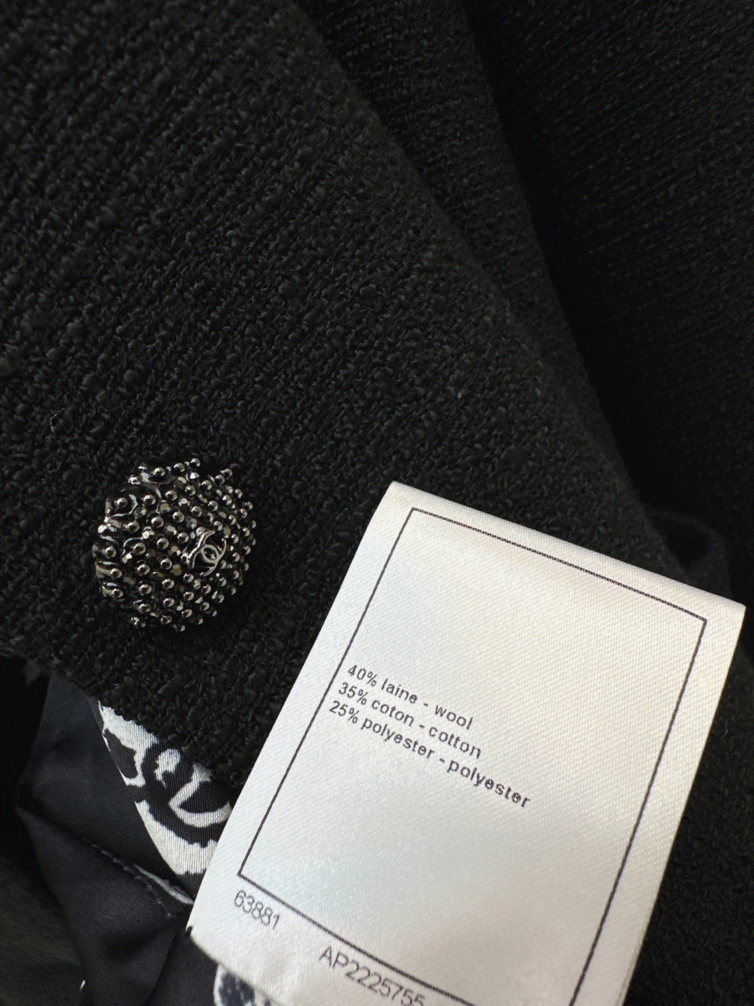 Chan NEW tweed woven jacket