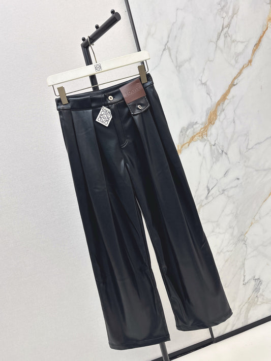 Loe NEW pu leather pants