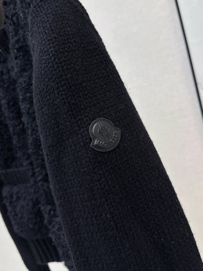 Monc NEW Knitted down jacket