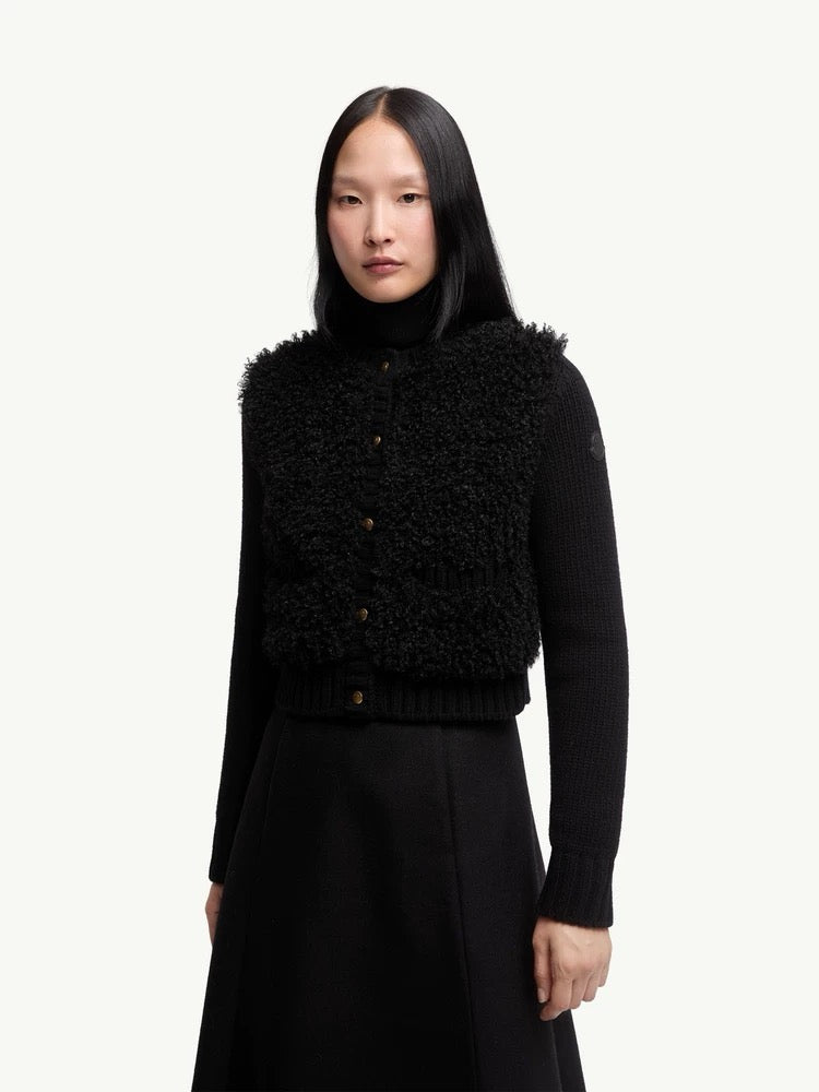 Monc NEW Knitted down jacket