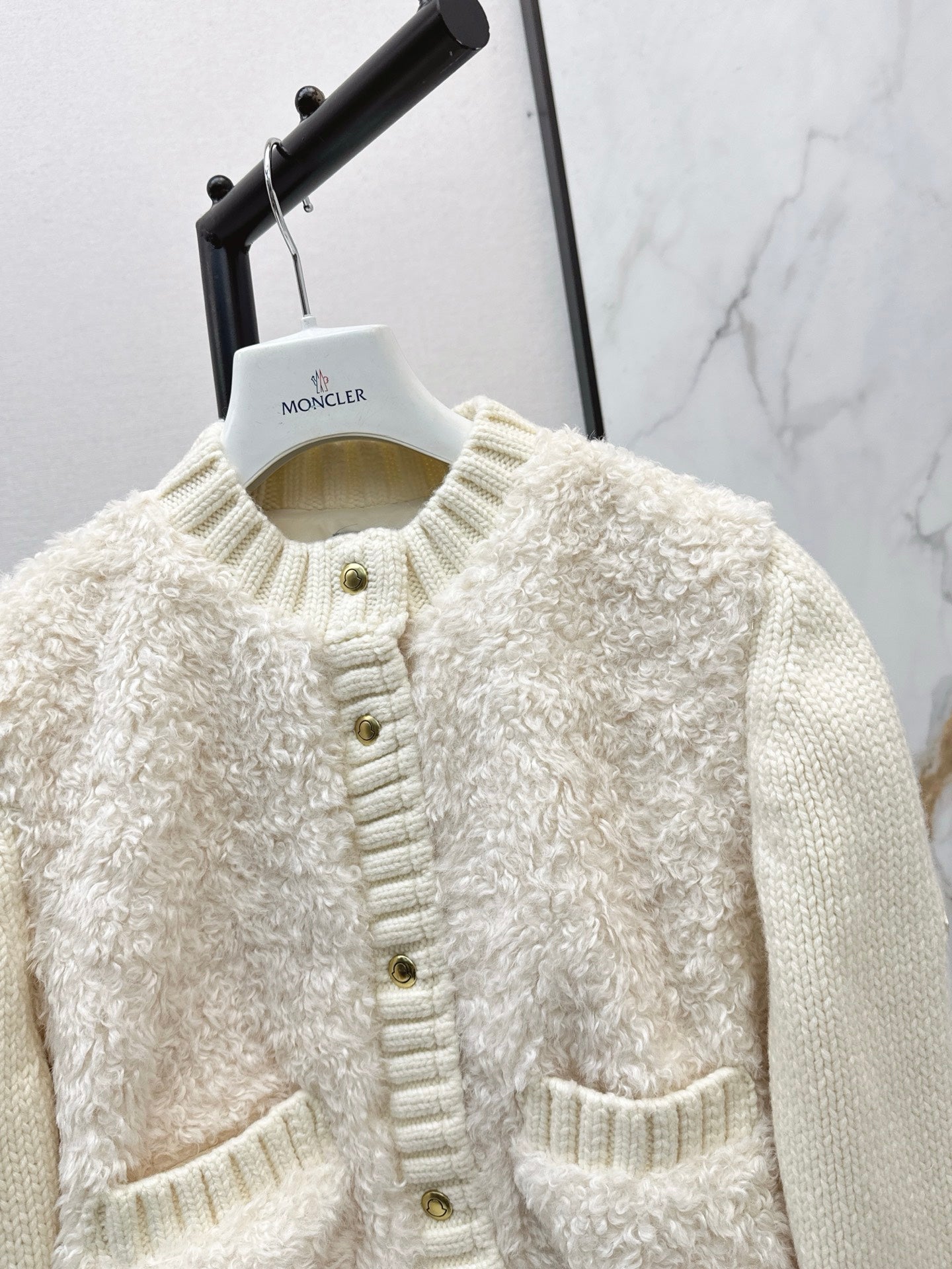 Monc NEW Knitted down jacket