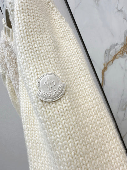 Monc NEW Knitted down jacket