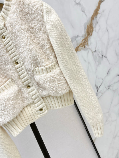 Monc NEW Knitted down jacket