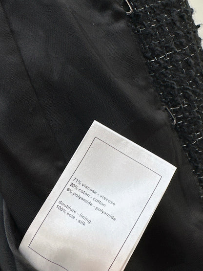 Chan NEW beading tweed jacket