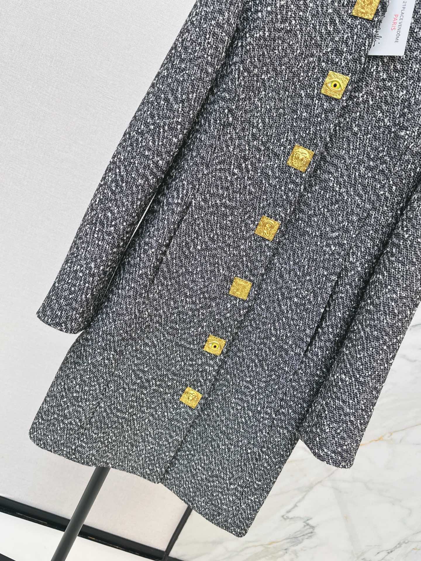 Schl NEW woven long jacket