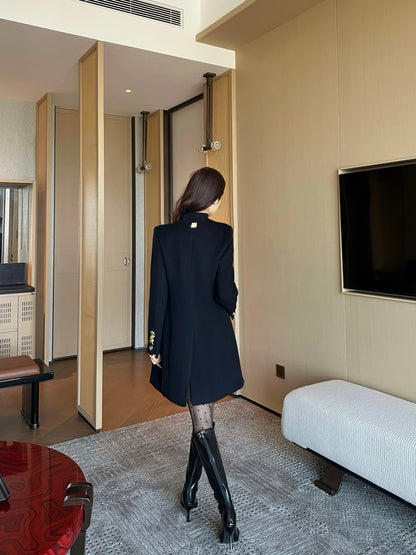 Schl NEW woven long jacket