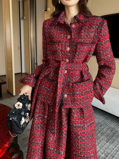 Chan NEW woven skirt