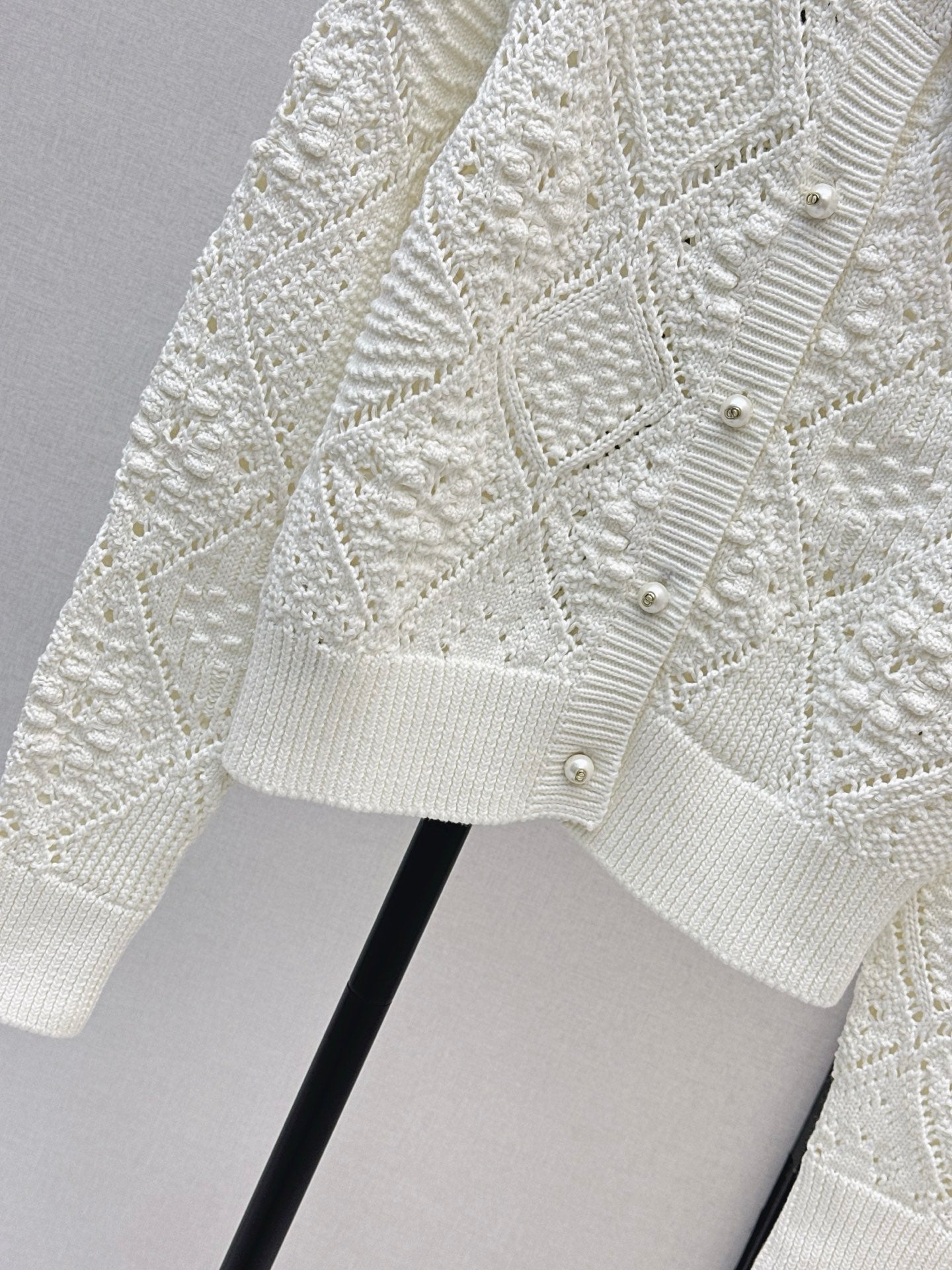CD NEW Jacquard knit cardigan