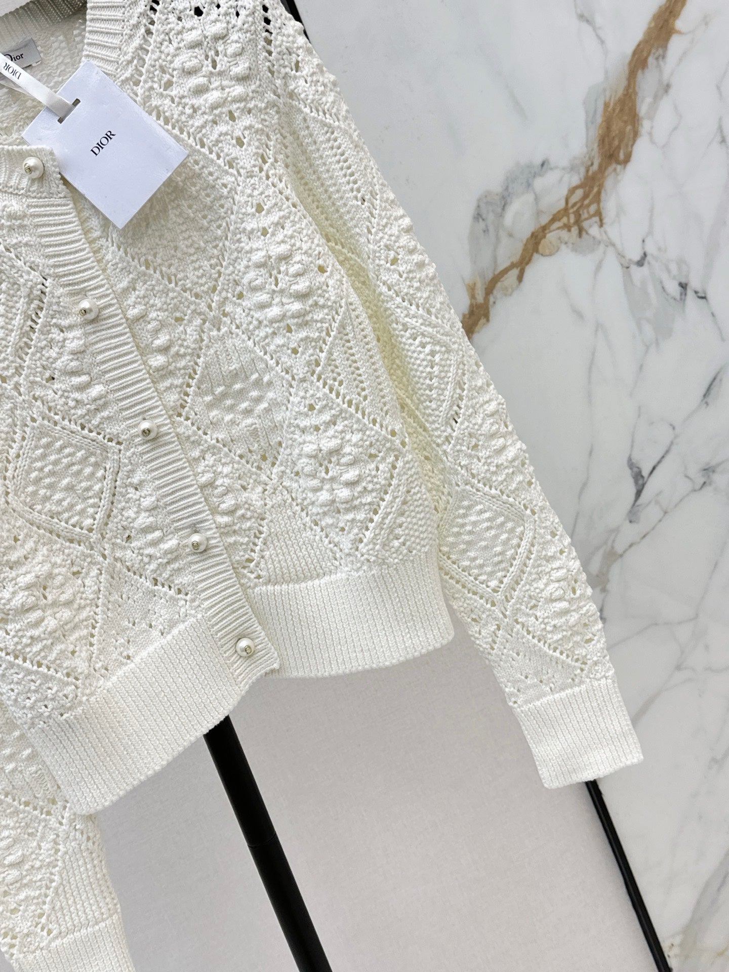 CD NEW Jacquard knit cardigan