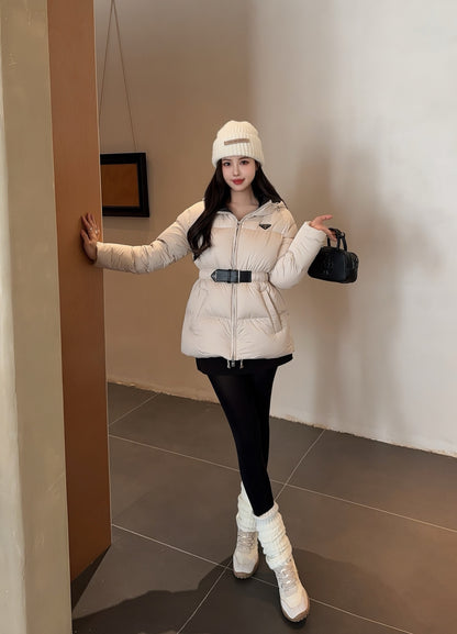 Pra NEW Hooded down jacket