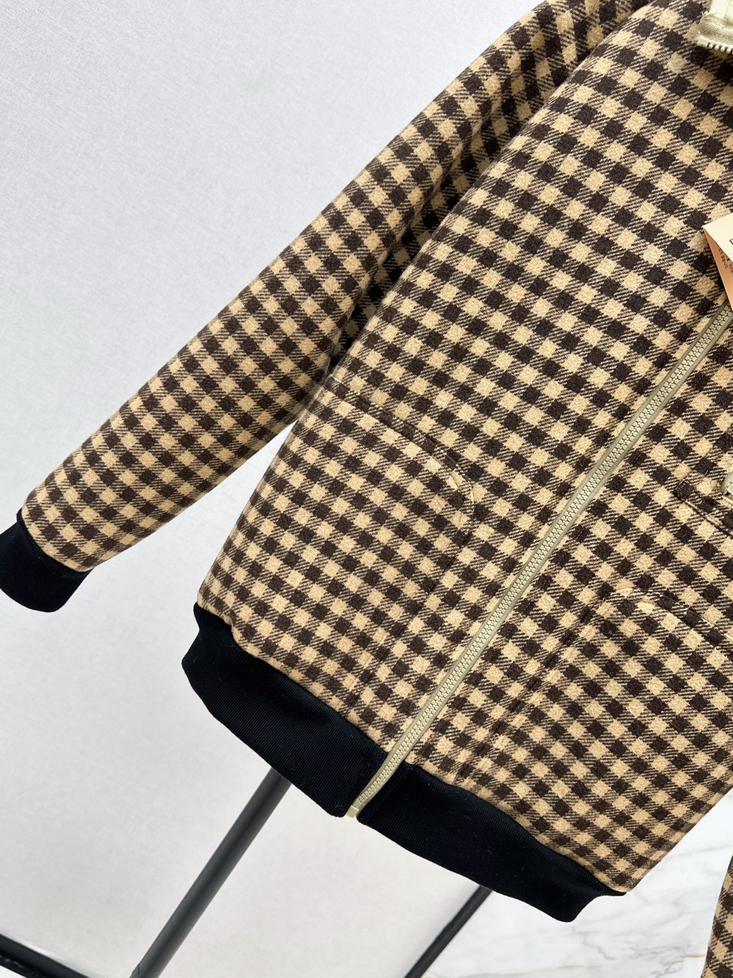 Miu NEW plaid jacket