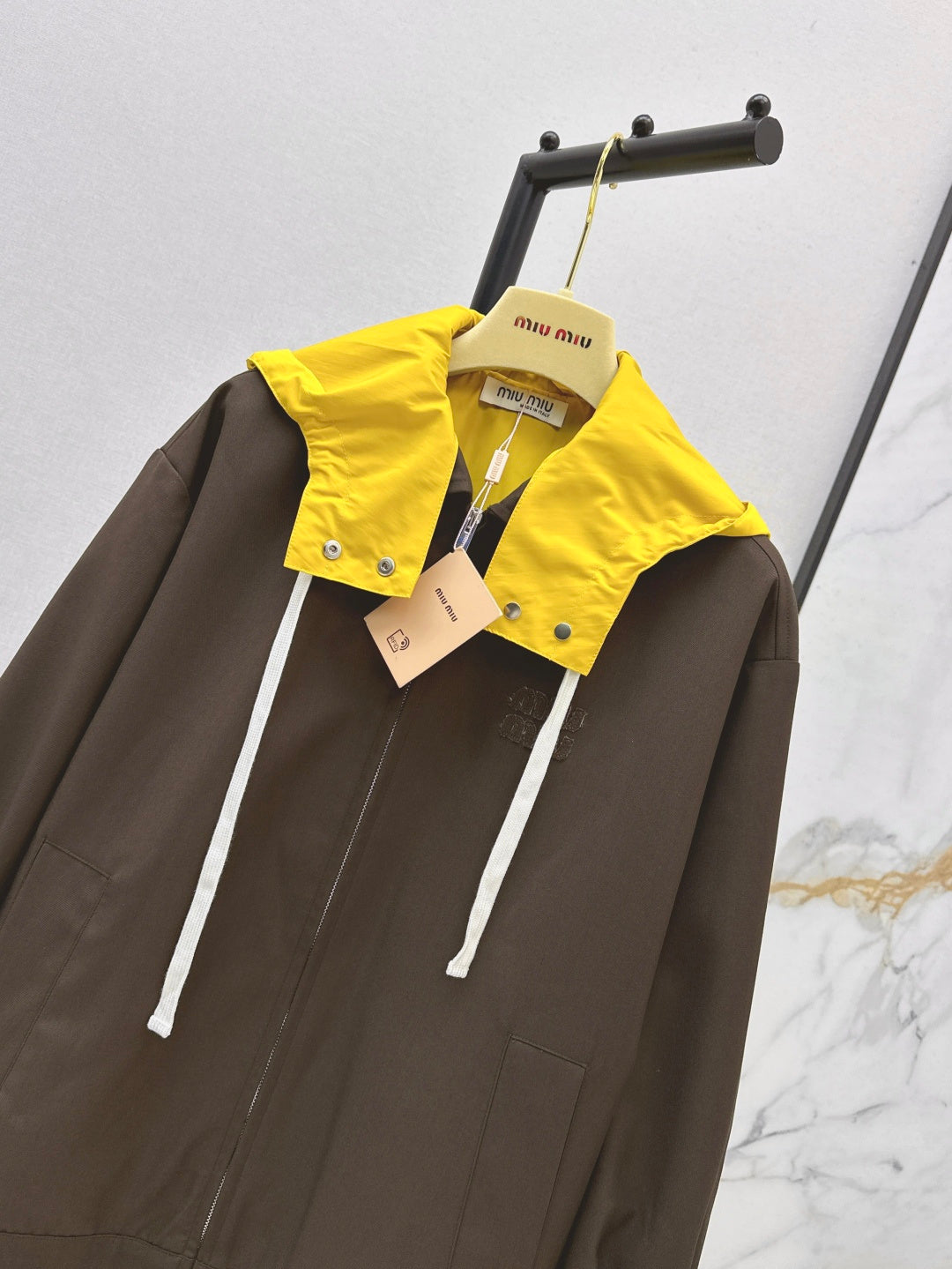 Miu NEW hooded jacket