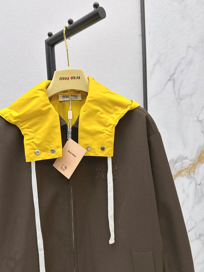 Miu NEW hooded jacket